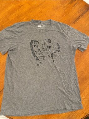 Gray Short Sleeve Graphic Tee - XL